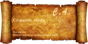 Czuppon Aida névjegykártya
